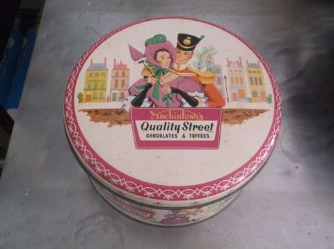 VINTAGE QUALITY STREET TIN